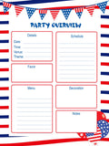 4th of July Party Planner