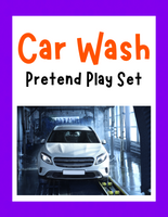 Car Wash Pretend Play Set