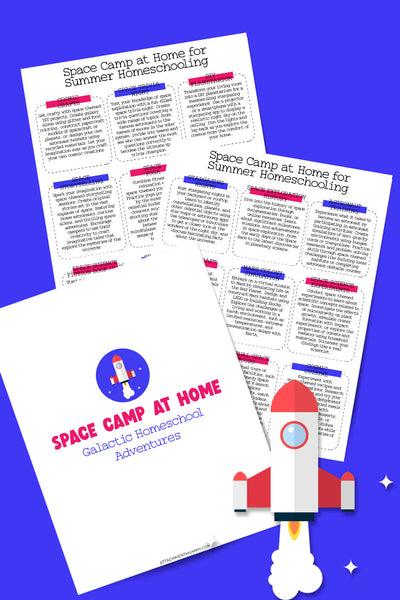 Space Camp at Home DIY Summer Camp Guide