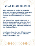 Eclipse Unit Study - featuring Solar Eclipse and Lunar Eclipse