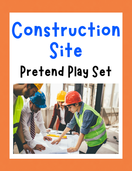 Construction Site Pretend Play Set