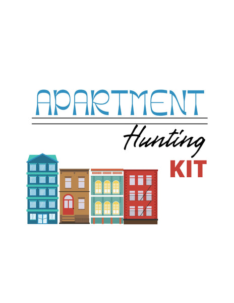 Apartment Hunting Kit printable