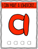 Lower Case Letters Alphabet Playdough Mats