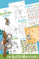 Australia Activity Pack for young learners