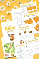 Busy Bees Activity Pack printable