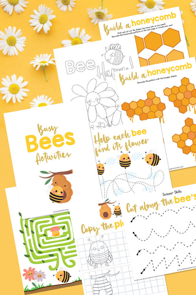 Busy Bees Activity Pack printable