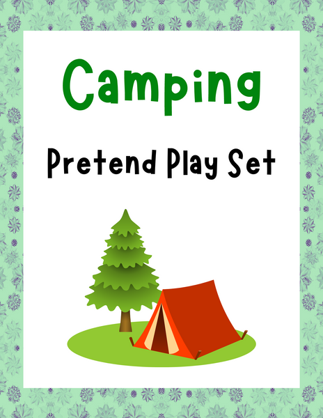 Camping Pretend Play Set