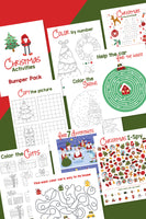 Christmas Activities for Kids Bumper printable