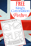 King Charles III Coronation Royal Family Royal Dog Posters to Colour