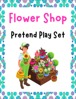 Flower Shop Pretend Play Set