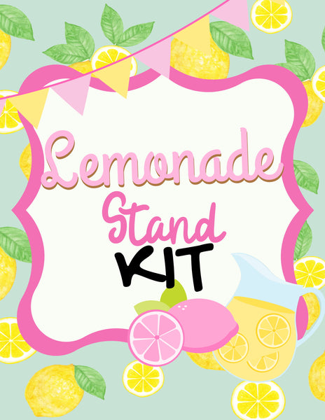 Lemonade Stand Kit - Complete Printables Pack