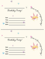 Birthday Party Planner printable pack