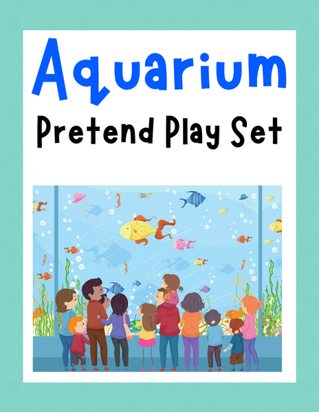 Aquarium / Under the Sea Pretend Play Set
