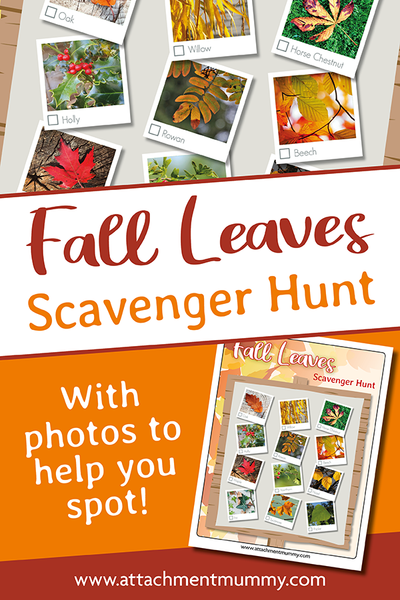 Fall Leaves Scavenger Hunt