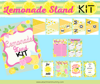 Lemonade Stand Kit - Complete Printables Pack